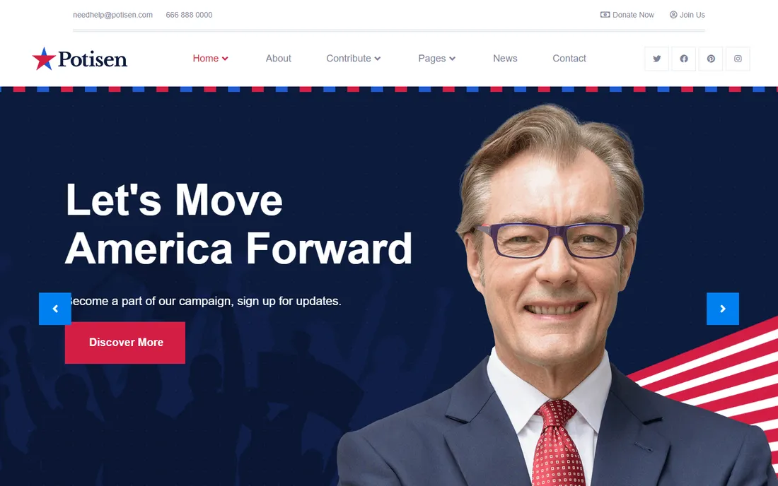 Campaign & causes website design